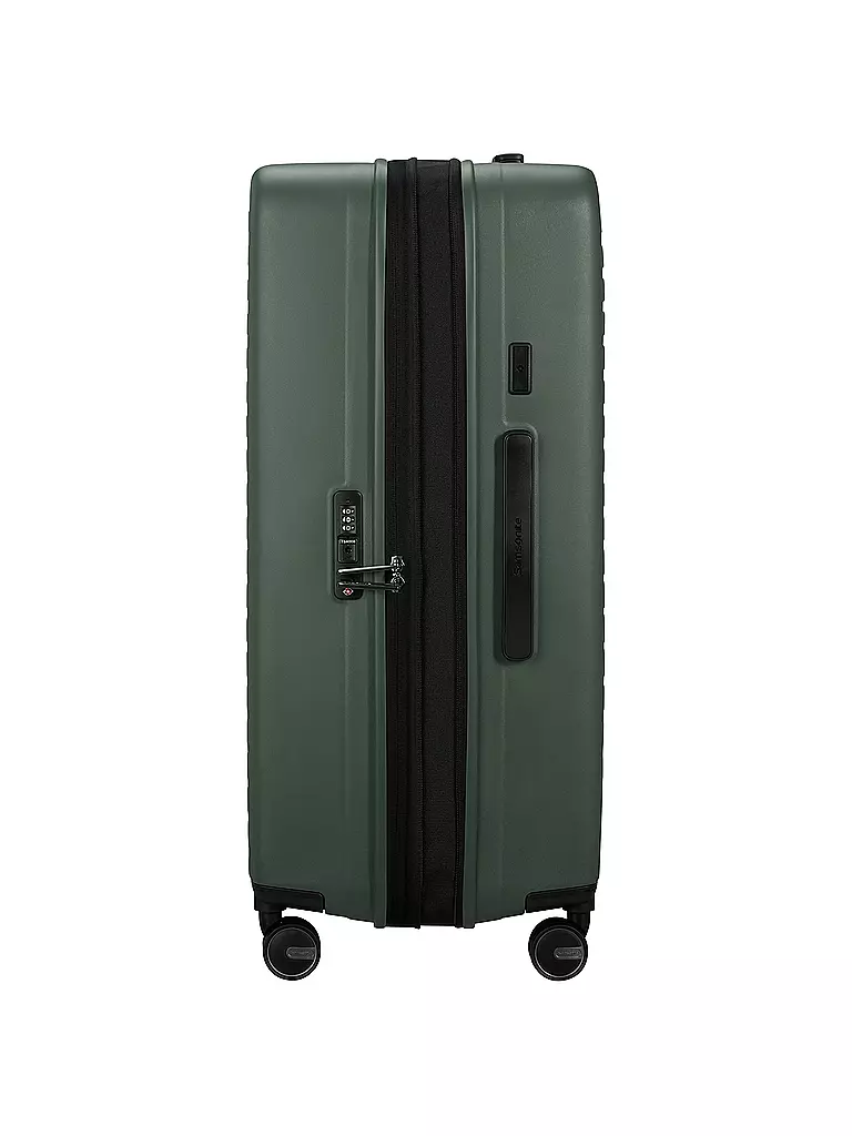 SAMSONITE | Trolley  RESTACKD SPINNER 75cm erweiterbar sage | dunkelgrün