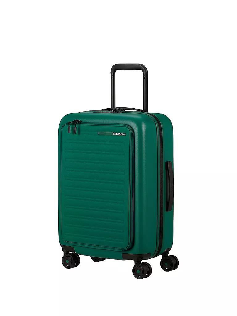 SAMSONITE | Trolley  STACKD SPINNER 55cm erweiterbar jungle  | petrol