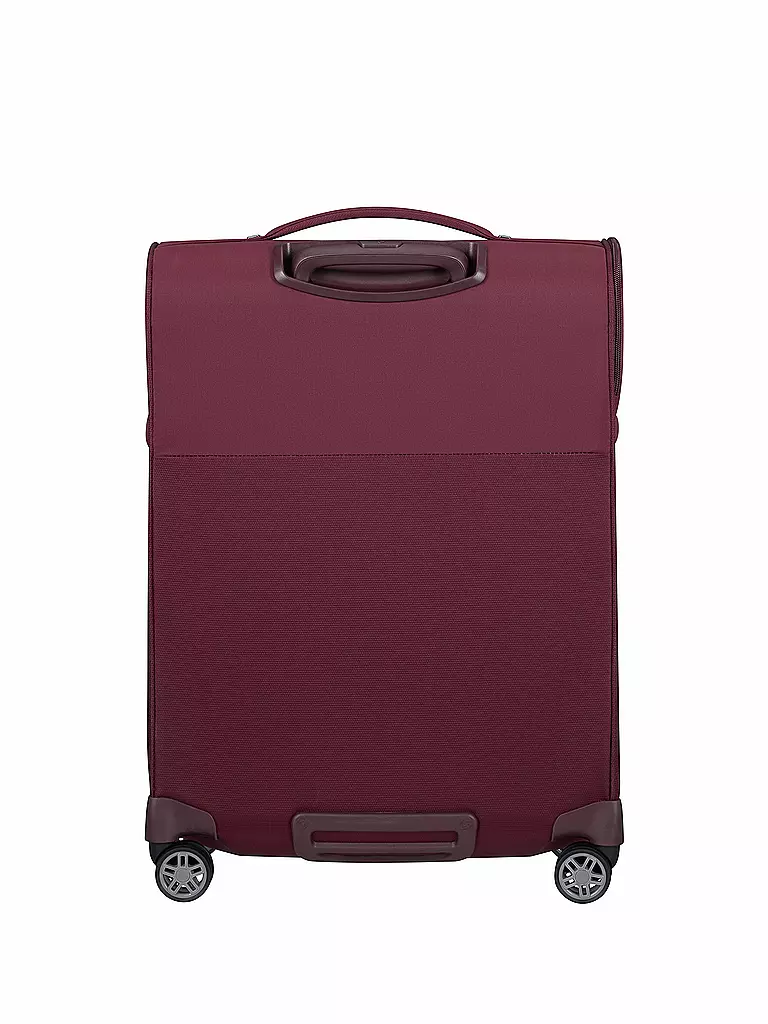 SAMSONITE Trolley Airea Spinner 55 Strict Weich Deep Red Rot