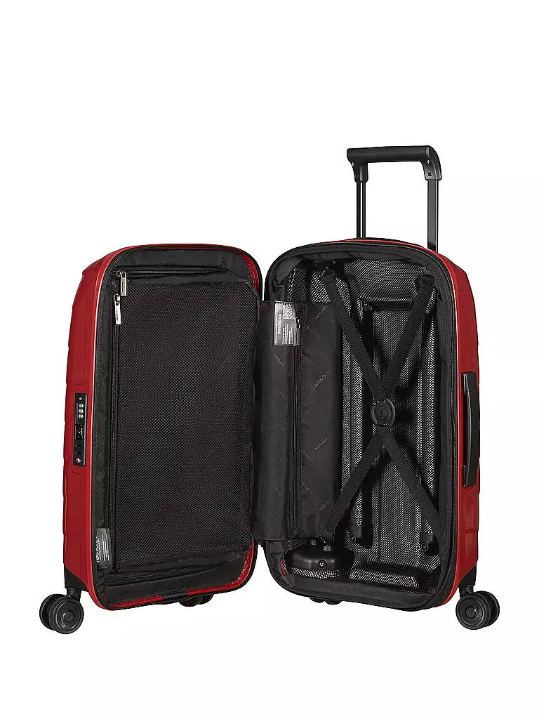 SAMSONITE | Trolley ATTRIX SPINNER 55 erweiterbar Red | rot