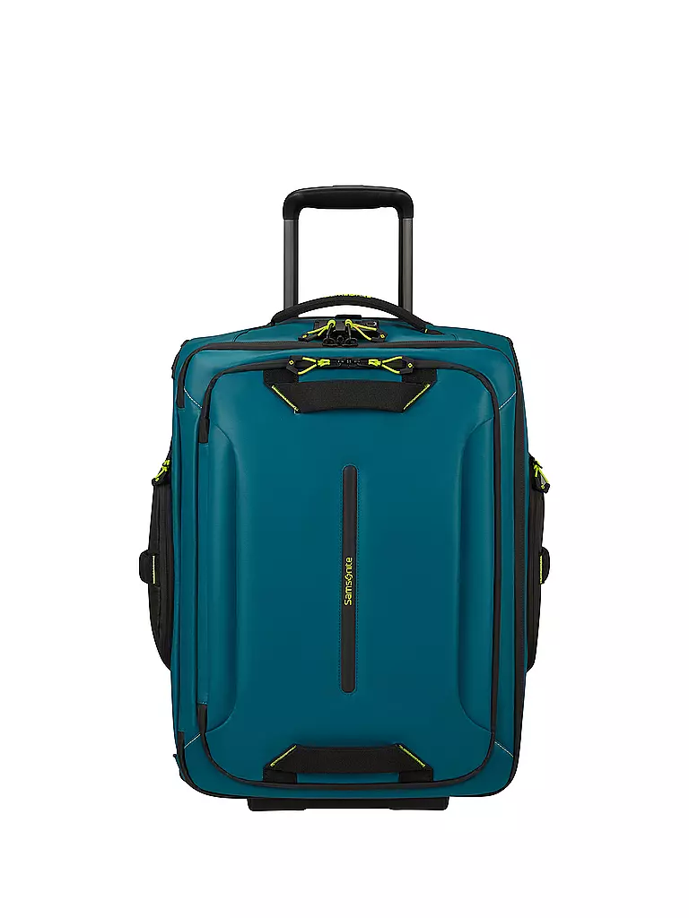 SAMSONITE | Trolley ECODRIVER DUFFEL BACKPACK55cm Petrol Blue / Lime | petrol