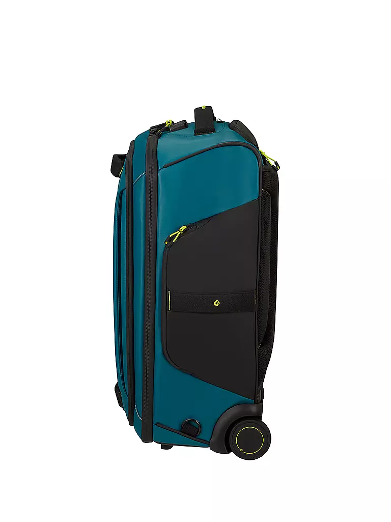 SAMSONITE | Trolley ECODRIVER DUFFEL BACKPACK55cm Petrol Blue / Lime | petrol