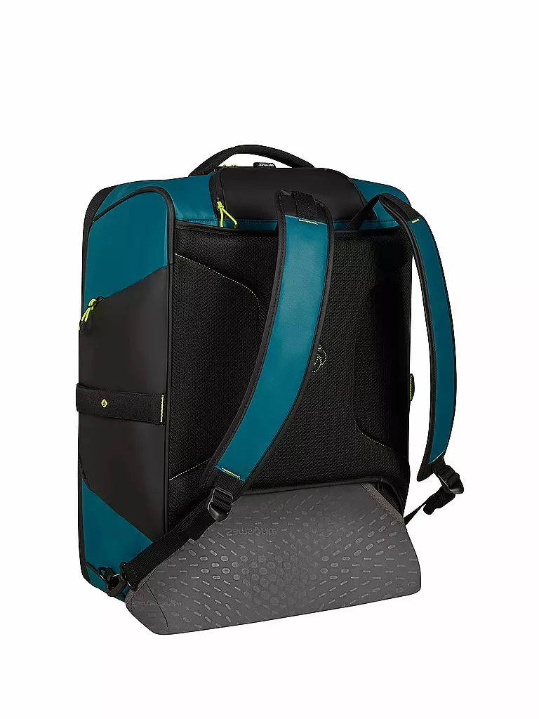 SAMSONITE | Trolley ECODRIVER DUFFEL BACKPACK55cm Petrol Blue / Lime | petrol