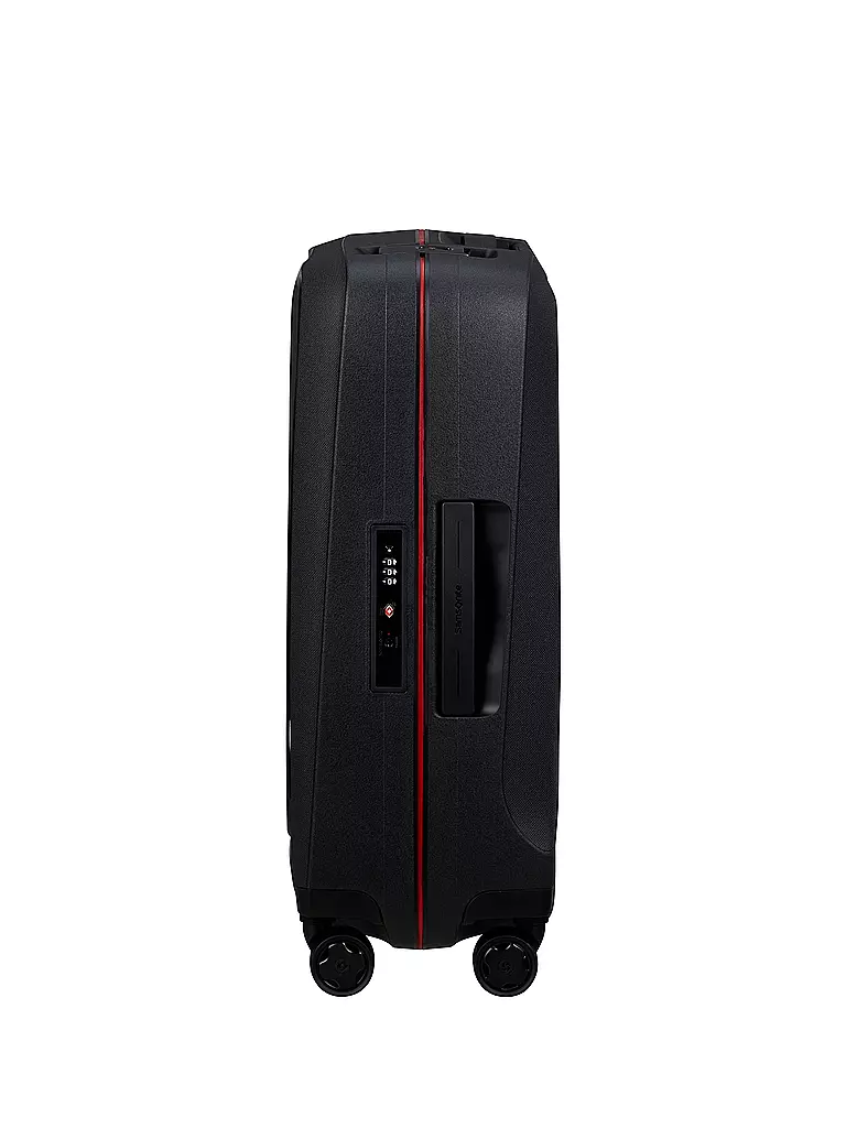 SAMSONITE | Trolley ESSENS SPINNER 55cm charcoal/red | gelb