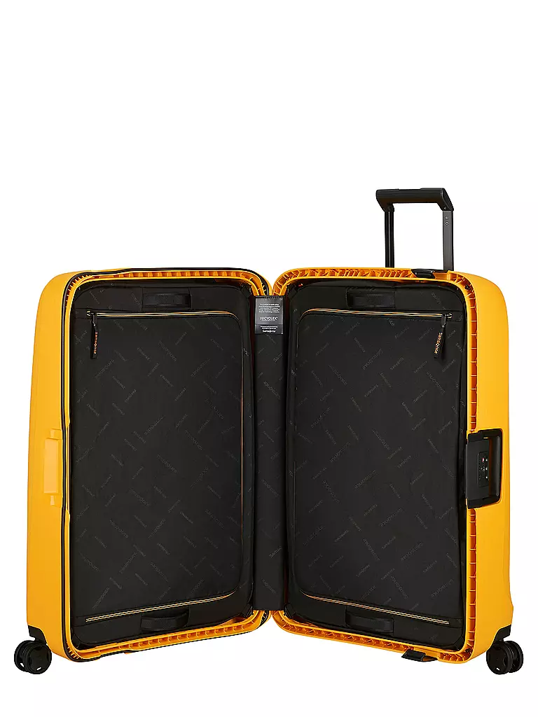 SAMSONITE | Trolley ESSENS SPINNER 75cm radiant yellow | schwarz