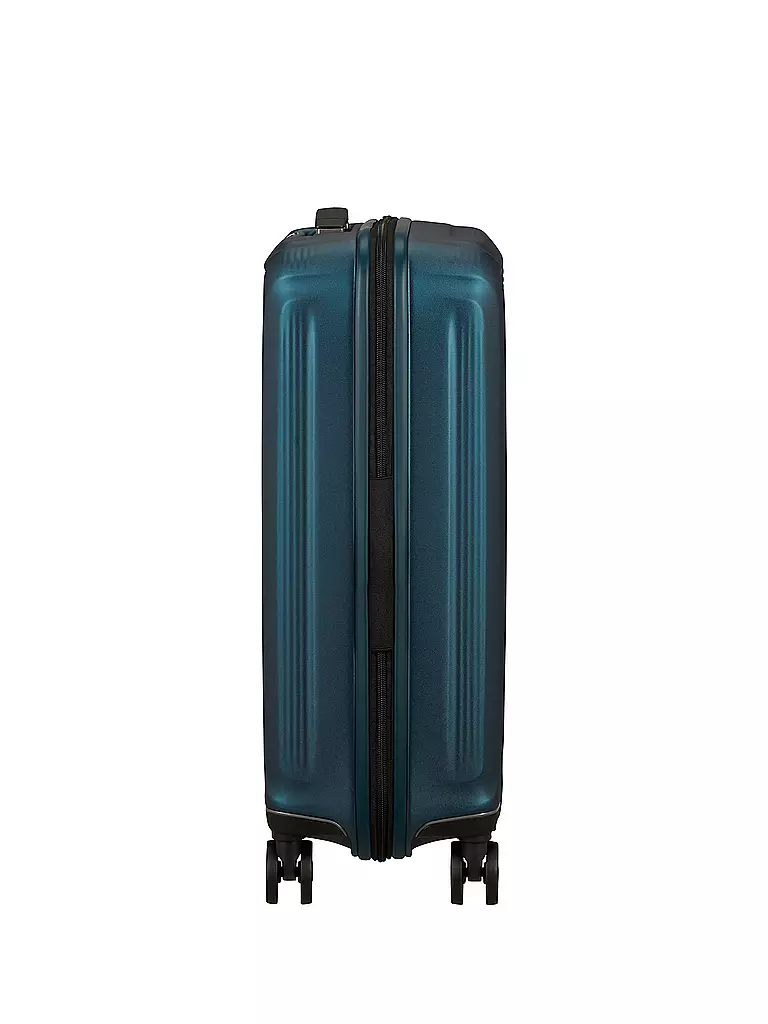 SAMSONITE | Trolley Nuon 55cm erweiterbar Matt Petrol Blue | blau