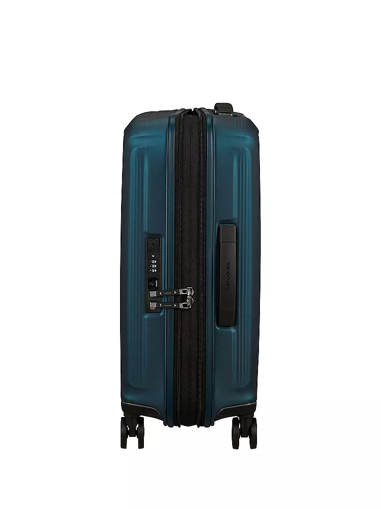 SAMSONITE | Trolley Nuon 55cm erweiterbar Matt Petrol Blue | blau