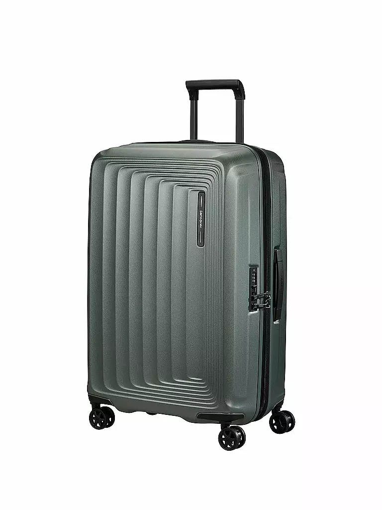 SAMSONITE | Trolley Nuon Spinner 69cm erweiterbar Matt Sage Khaki | grün