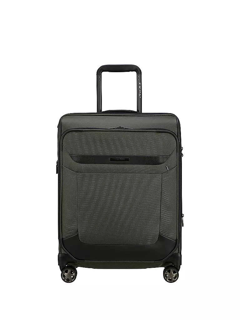 SAMSONITE | Trolley PRO-DLX 6 55cm erweiterbar Green | olive