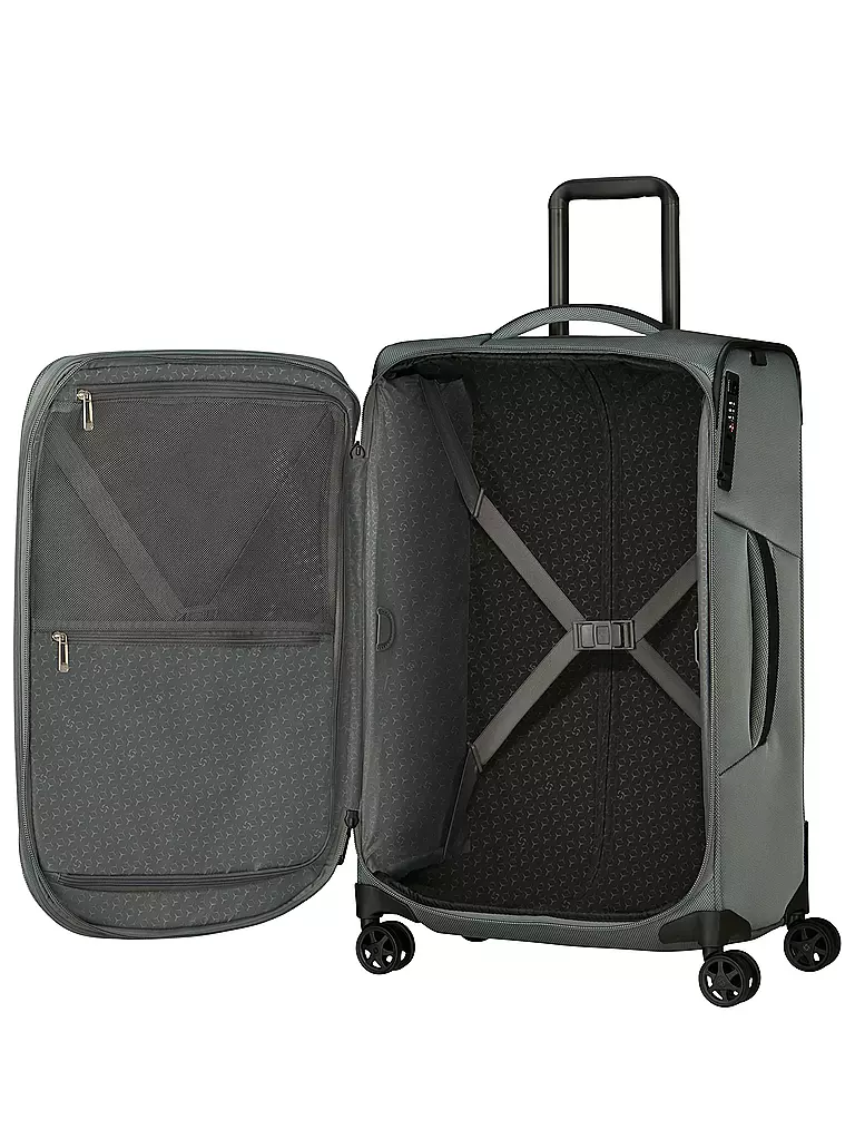 SAMSONITE | Trolley Respark 67cm Sage Grey | grau