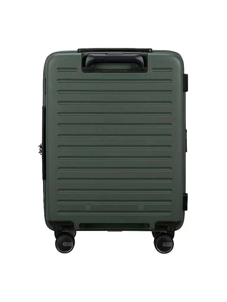 SAMSONITE | Trolley RESTACKED SPINNER 55cm erweiterbar sage | dunkelgrün