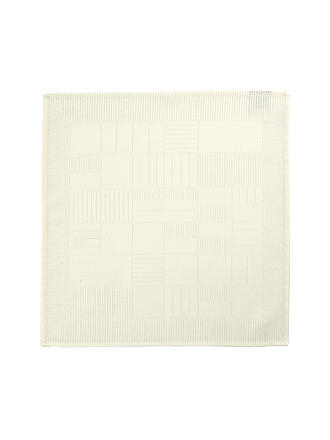 SANDER | Serviette Lexie Damast 45x45cm Ecru