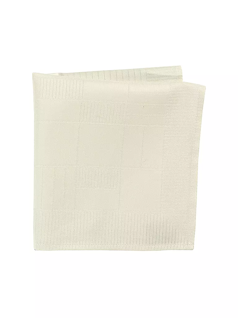 SANDER | Serviette Lexie Damast 45x45cm Ecru | beige