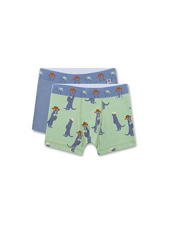 SANETTA | Jungen Pants 2er Pkg jade green