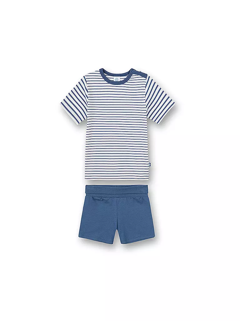 SANETTA | Jungen Pyjama  | blau