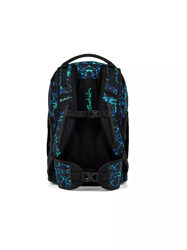 SATCH | Schulrucksack Pack  Caleido Blue | schwarz