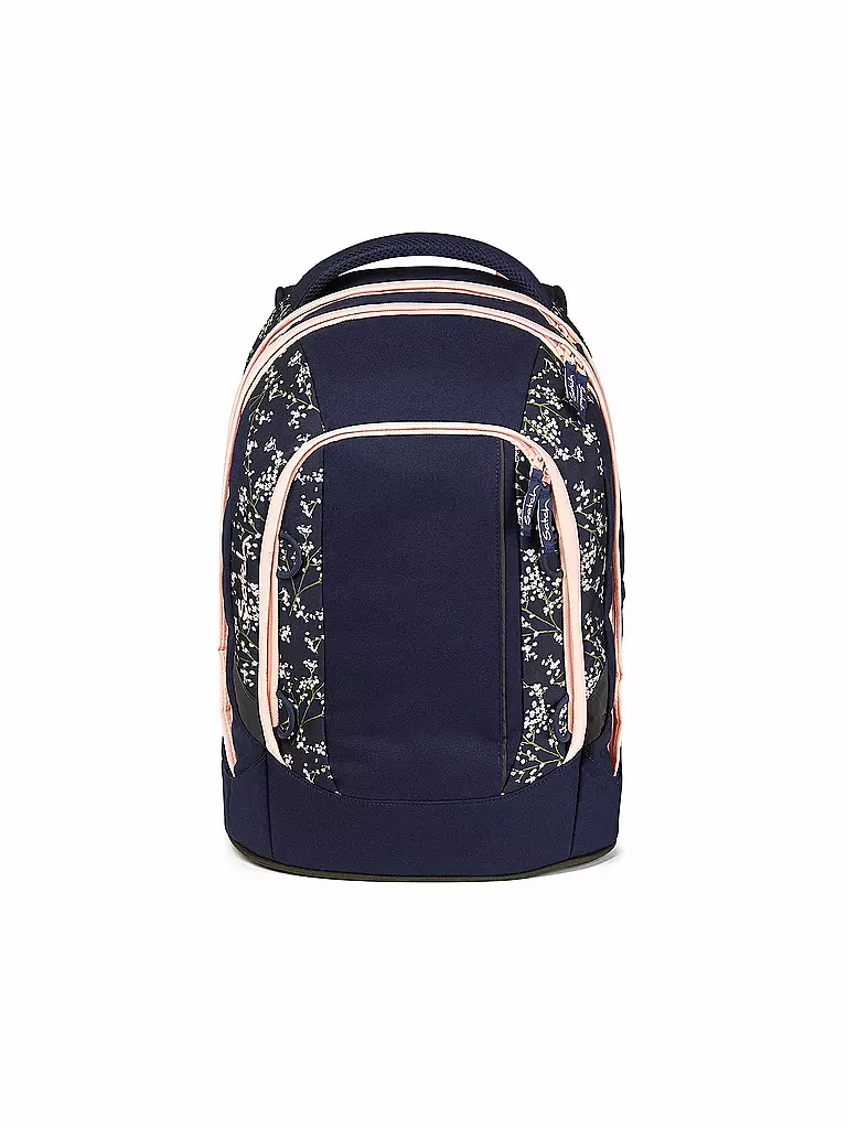 SATCH | Schulrucksack Pack - Bloomy Breeze | schwarz