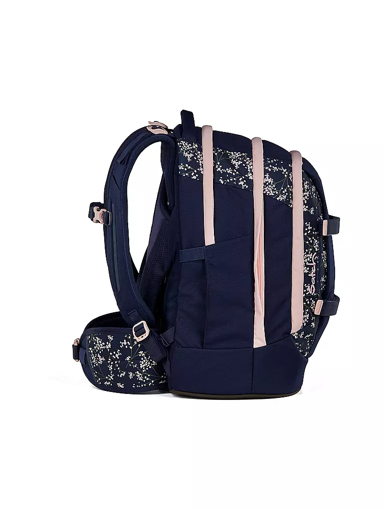 SATCH | Schulrucksack Pack Bloomy Breeze | dunkelblau