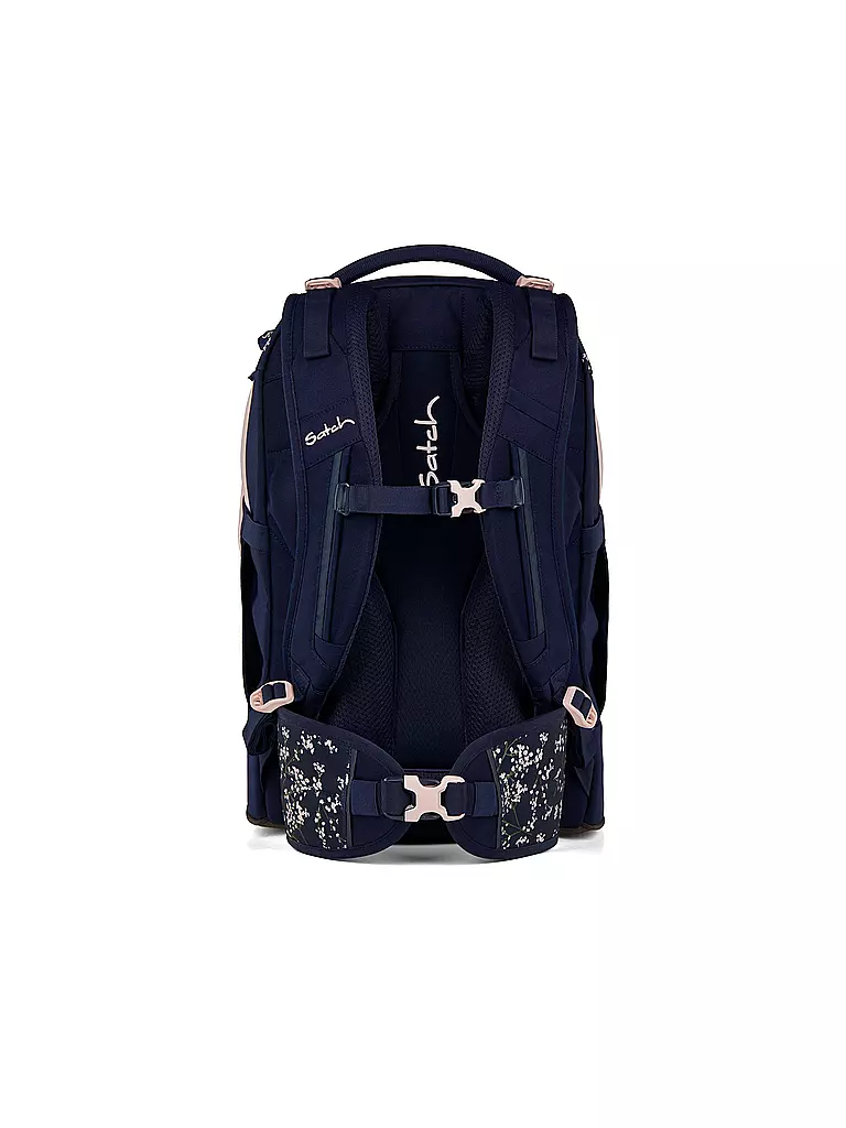 SATCH | Schulrucksack Pack Bloomy Breeze | dunkelblau