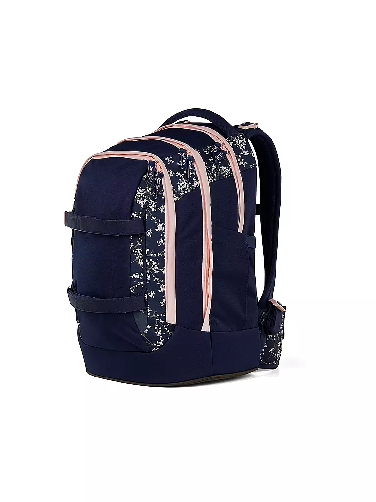 SATCH | Schulrucksack Pack Bloomy Breeze | dunkelblau