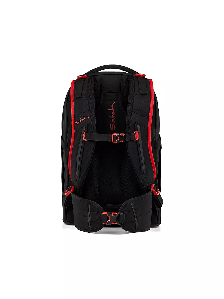 SATCH | Schulrucksack Pack Fire Phantom | schwarz