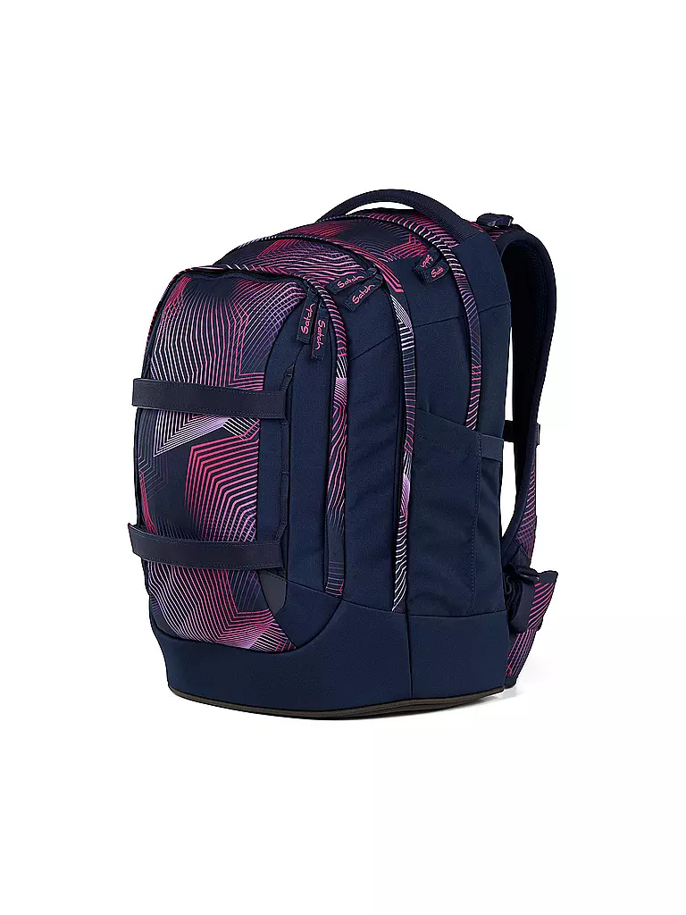 SATCH | Schulrucksack Pack Seismic Pink | schwarz