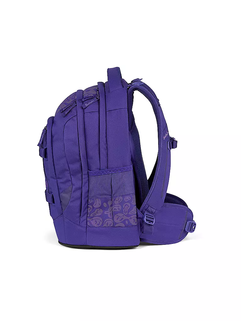 SATCH | Schulrucksack Satch Pack Bright Faces | lila