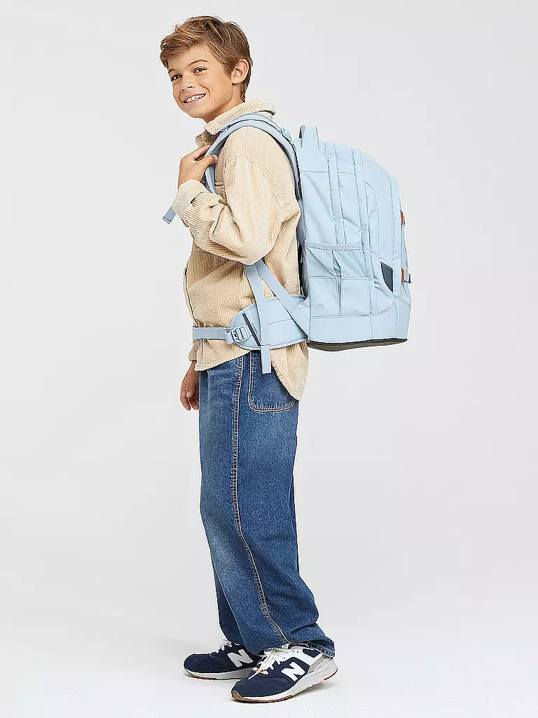 SATCH | Schulrucksack Satch PACK Nordic Ice Blue  | hellblau