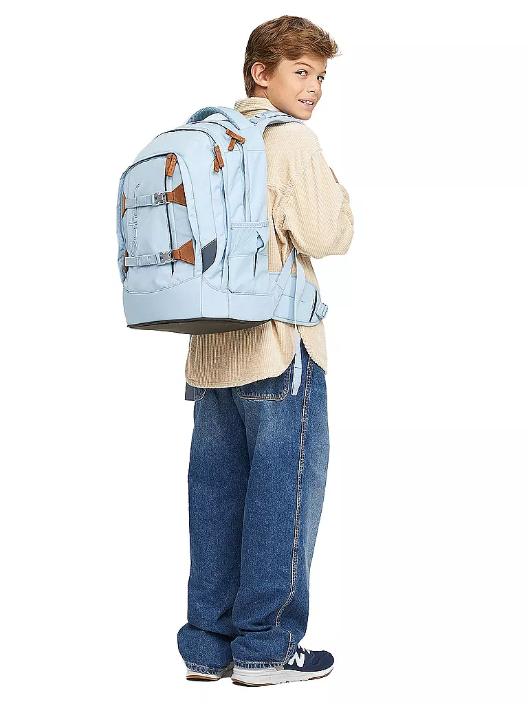 SATCH | Schulrucksack Satch PACK Nordic Ice Blue  | hellblau