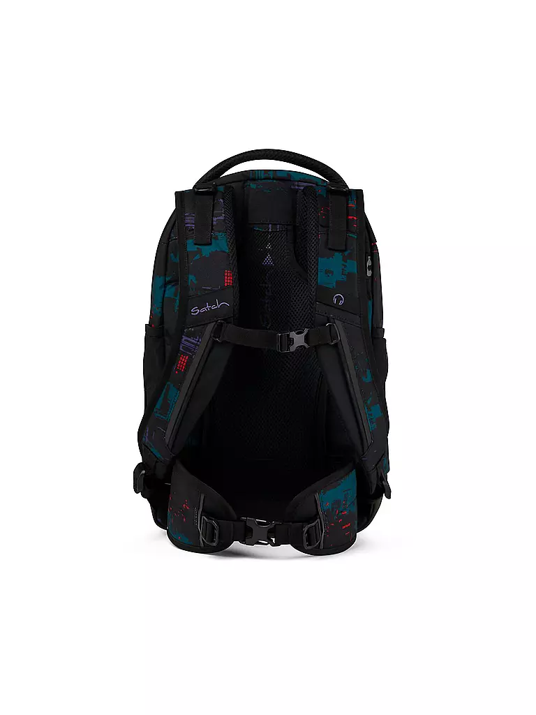 SATCH | Schulrucksack Satch Sleek Night Vision | schwarz