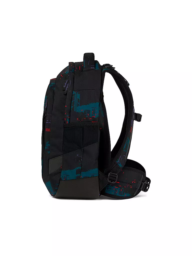 SATCH | Schulrucksack Satch Sleek Night Vision | schwarz