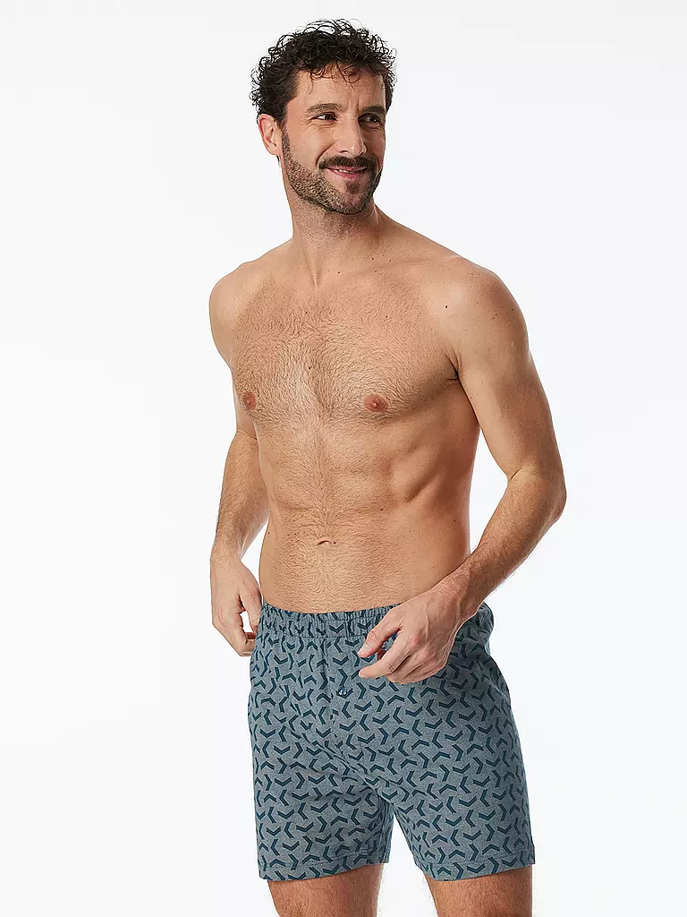 SCHIESSER | Boxershorts 2er Pkg. | blau