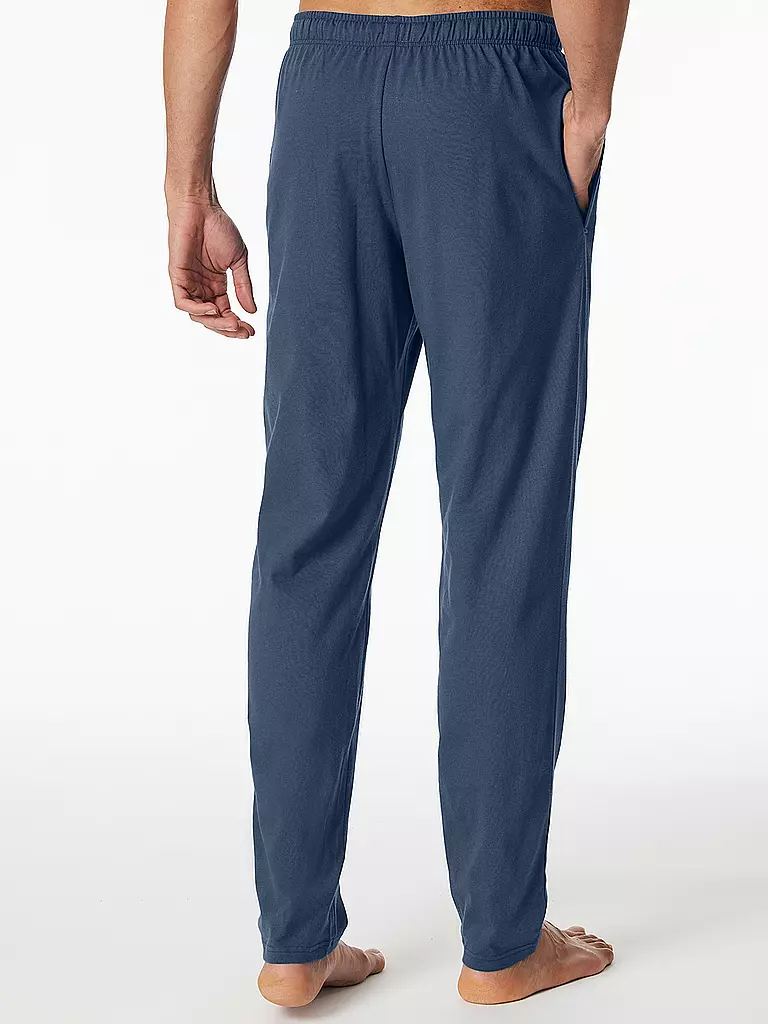 SCHIESSER | Pyjama Hose MIX + RELAX | blau