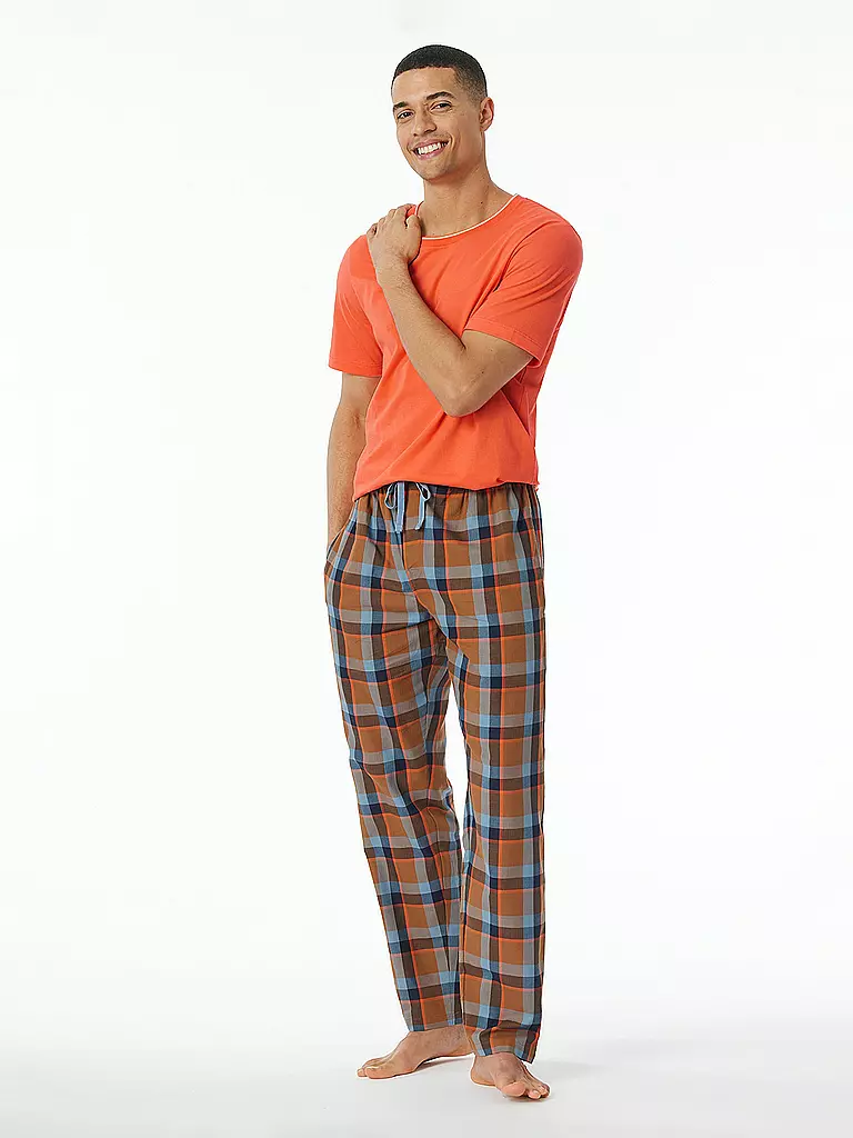 SCHIESSER | Pyjamahose  | orange