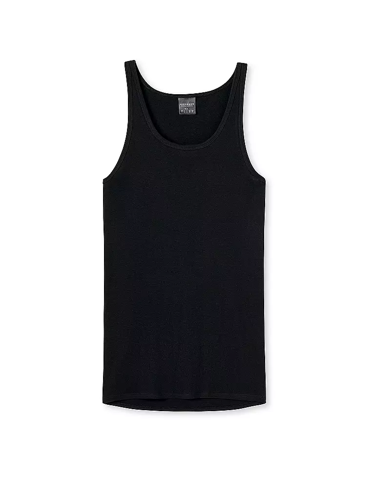 SCHIESSER | Tanktop schwarz  | schwarz