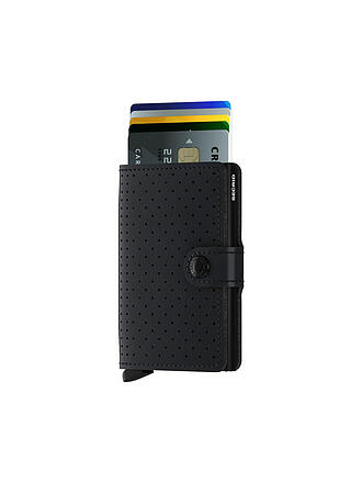 SECRID | Geldbörse - Miniwallet Perforated Mini Black