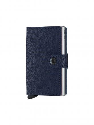 SECRID | Geldbörse - Miniwallet Vegetable Tanned Mini Navy/Silver