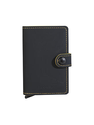 SECRID | Geldbörse - Miniwallet MATTE Mini black & ochre