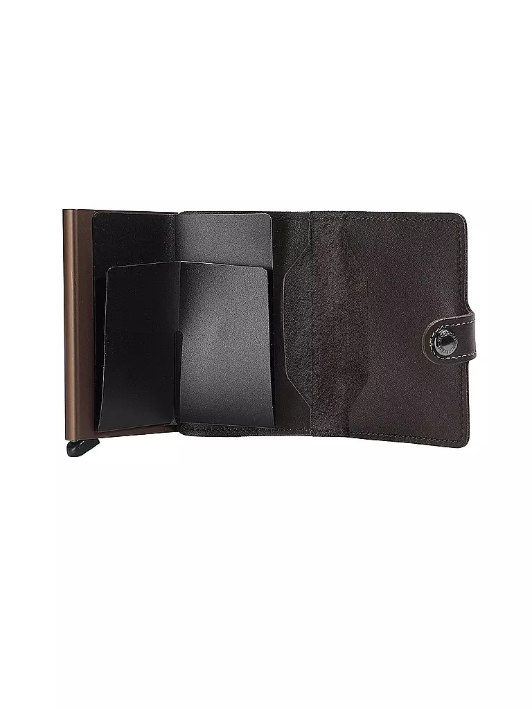 SECRID | Geldbörse - Miniwallet Original Mini Chocolate | schwarz