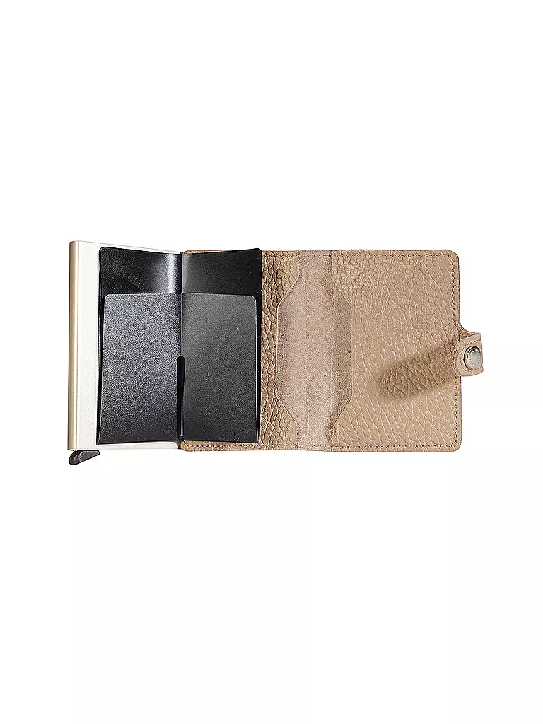 SECRID | Geldbörse - Miniwallet PEBBLE MINI cappuccino | beige