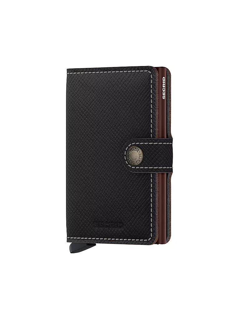 SECRID | Geldbörse - Miniwallet Saffiano Brown | braun