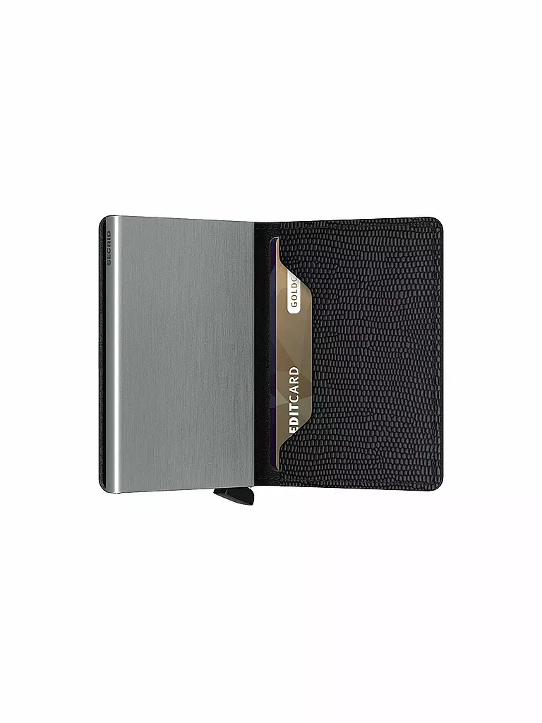 SECRID | Geldbörse - Slimwallet Rango Slim Black | schwarz