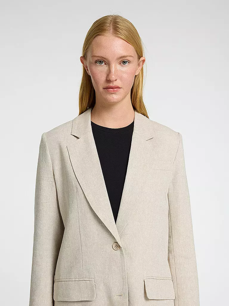 SELECTED FEMME | Blazer Relaxed Fit SLFTANIA-RITA | beige