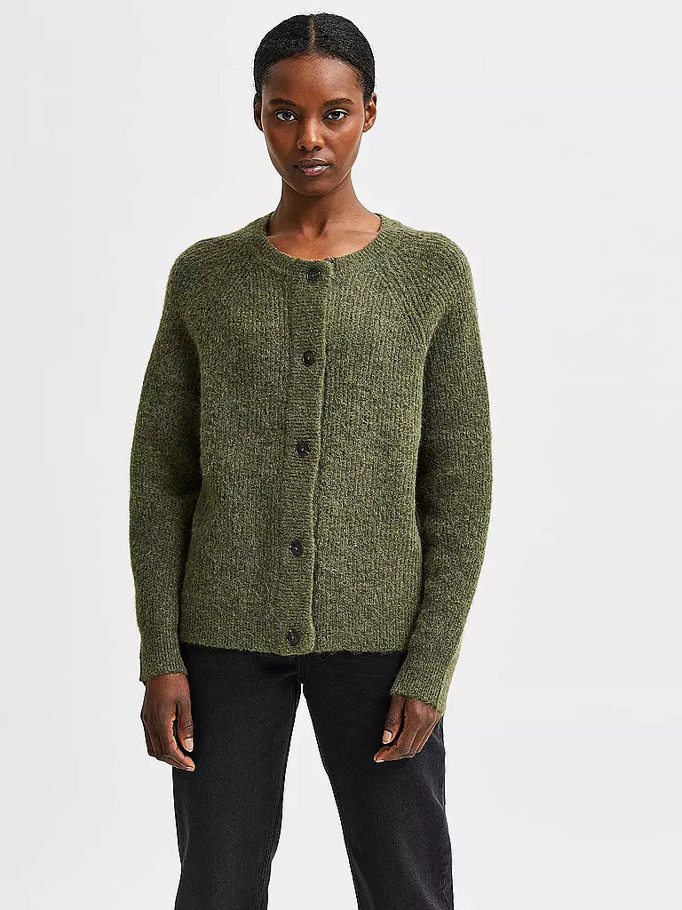 SELECTED FEMME | Cardigan SLFLULU  | olive