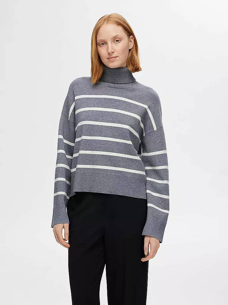 SELECTED FEMME | Rollkragenpullover  SLFKAMMA | grau