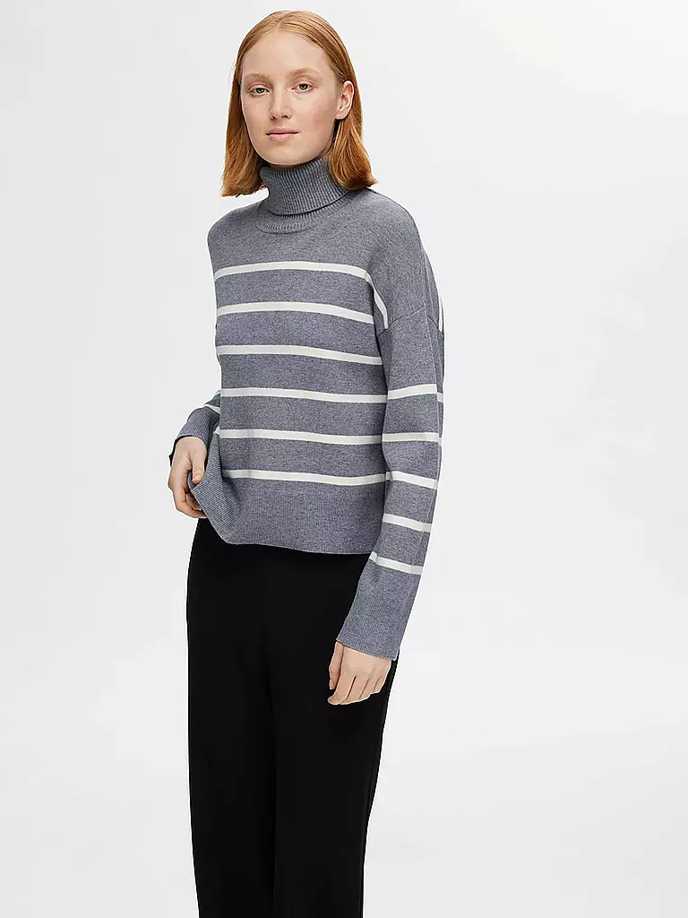 SELECTED FEMME | Rollkragenpullover  SLFKAMMA | grau