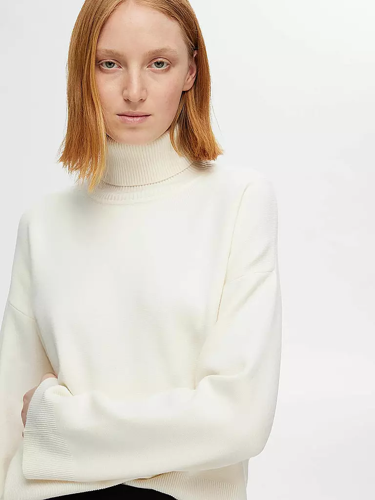 SELECTED FEMME | Rollkragenpullover  SLFKAMMA | creme