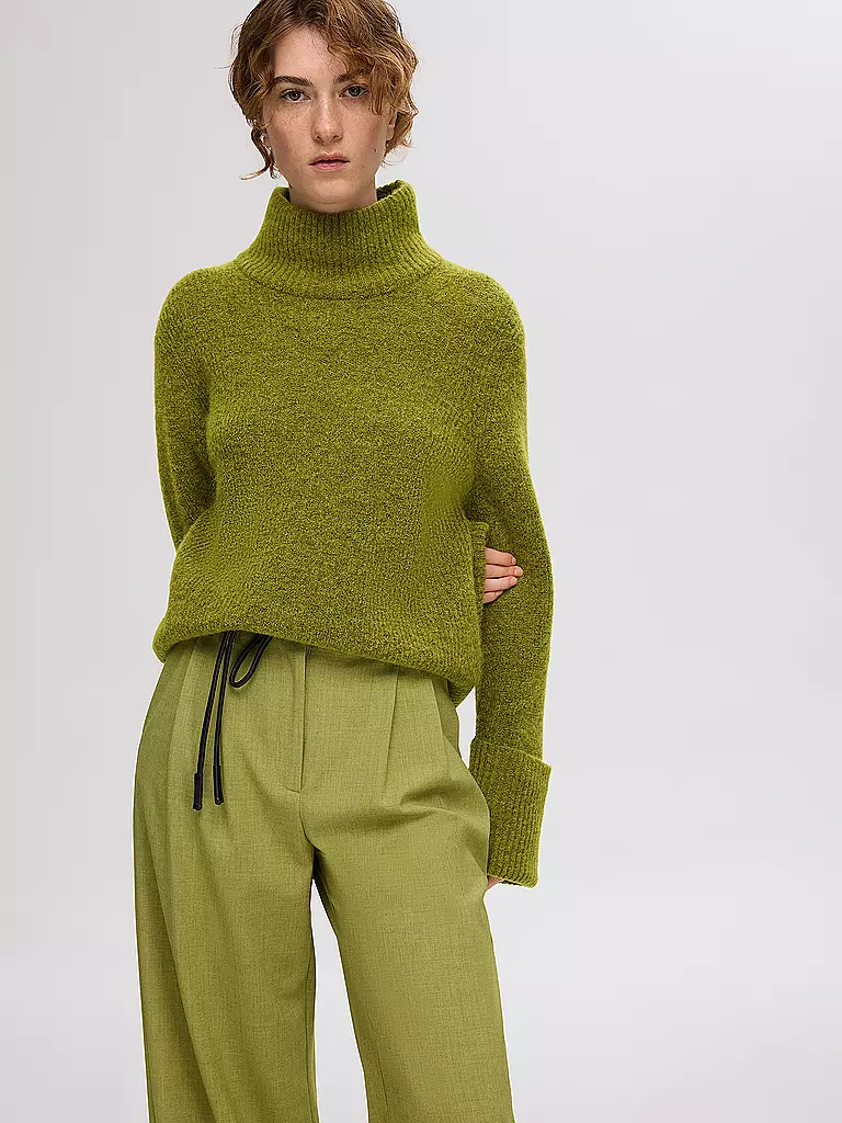 SELECTED FEMME | Rollkragenpullover SLFSIA | olive