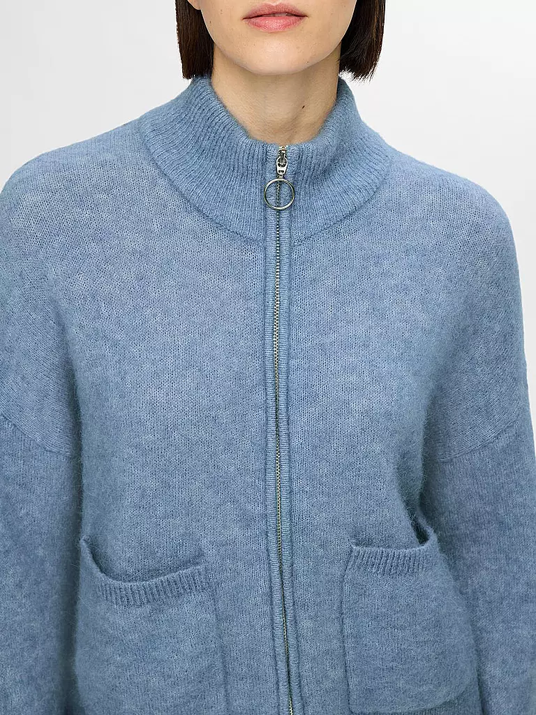 SELECTED FEMME | Strickjacke SLFSIA  | hellblau