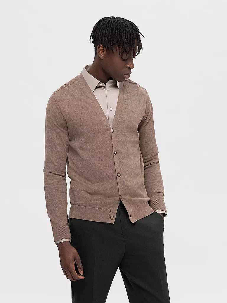 SELECTED | Cardigan SLHBERG | braun